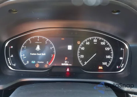 2019 Honda Accord Sport 2.0T z USA, uszkodzony, nr VIN 1HGCV2F38KA005537